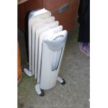 An electric radiator.