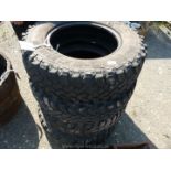 Four "Dakar 2" tyres tubeless, 205/80 R16.