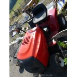 A Rally sit on lawn-mower.