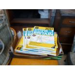 A box of 2017 Atlases of Britain.