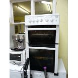 A Beko used condition slimline electric cooker with ceramic top.