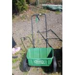 A Scott's evergreen seed sower/fertiliser spreader.