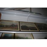 Three large framed Fores's Coaching Recollection prints to include; 'Waking Up',