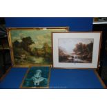 Three Prints including 'Cherry Ripe' after Sir John Millais,