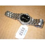 A gent's Tissott stainless steel Quartz Watch, no box.
