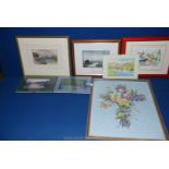 A quantity of prints to include; Ross-On-Wye, Gloucester from the North West,