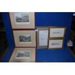 Three Alken prints; 'Tally O', 'Run to Earth' and 'Bolting the Foxes',