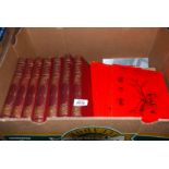 Seven volumes of The History of The British People and Chinese Kungfu.