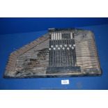 A Chromoharp musical rhythm instrument,