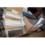 Quantity of computer keyboards,