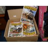 Quantity of Landrover Owners International magazines.