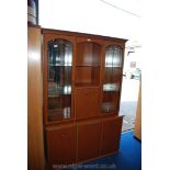 Modern illuminated lounge unit,