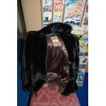 Faux mink Ladies short coat,