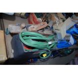 Box of watering hoses,