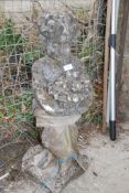 **THIS SECTION UPTO LOT 865 TO START AT 9am ON FRIDAY 14th AUGUST** A garden statue of a girl