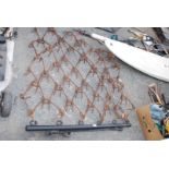 Set of trailed chain harrows, 4' wide x 5' long,