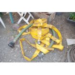 2" diam. approx. pump suction and delivery hose.