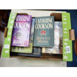 Quantity of books including Catherine Cookson