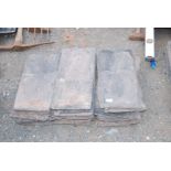 Approx. 36 used slates 20" x 10".