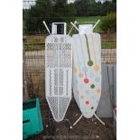 Two Brabantia ironing boards.