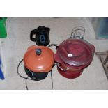 Tefal Jam maker, Swan cooker pot, kettle etc.