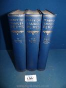 The Diary of Samuel Pepys ed. Wheatley in three volumes (1953).