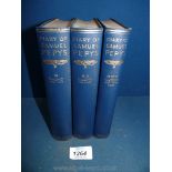 The Diary of Samuel Pepys ed. Wheatley in three volumes (1953).