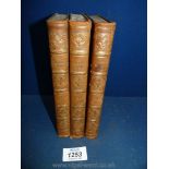 Sir Walter Scott, St Ronan's Well, First Edition, three volumes, Edinburgh, 1824,