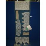 A sampler from Lady Egerton's school of Cretan Lace and Embroidery,