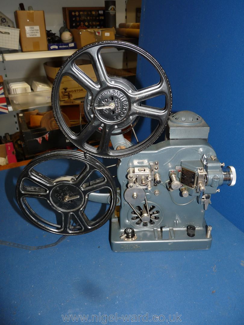 A Paillard Bolex film Projector 9.5mm 110v, circa 1937, 14'' tall. - Image 4 of 5