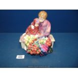 A Royal Doulton figure of 'Flower Seller's children' HN1342, 8'' tall,