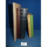 A group of scarce vintage books on craft of enamelling and glass staining, works by Herbert Maryon,