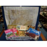 A quantity of tourist brochures, maps and books including Herefordshire, UK,