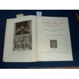 A book - ''Furniture in England from 1660-1760'' by Francis Lenygon, printed by B.T. Batsford Ltd.