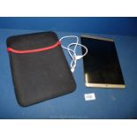 An Onda tablet V919 Air 32GB with charger cable and soft case.