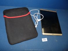 An Onda tablet V919 Air 32GB with charger cable and soft case.