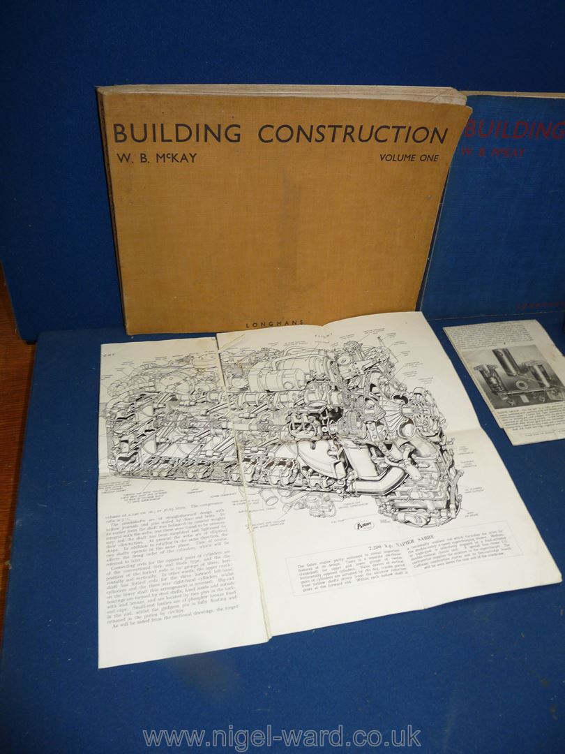 A box of Scriveners books - Building Construction Vol I, II, III. by W.B. - Image 3 of 4