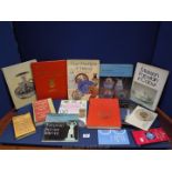 A quantity of antique reference books to include Pontypool and Usk Japanned Wares,