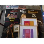 A quantity of posters to include Derek Jacobi as Hamlet,