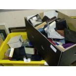 Two boxes of jewellery boxes