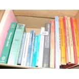 Box of Medical books.