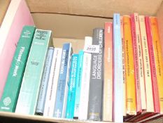 Box of Medical books.