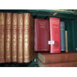 Crate of books: Country Seats of Great Britain and Ireland etc