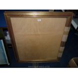 A large gold leaf picture Frame, 33'' x 36 1/4''.