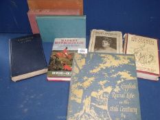 Eight books to include Sir Alfred Munnings The Second Burst,