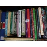 A box of miscellaneous books; gardening, British Isles, crafts etc.