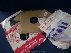 A quantity of 78's records, Johnstone Brothers etc.