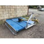 A Fleming 5' cut single rotor Pasture Mower/Topper, model no. 18 TOP5, 264 kg, serial no.