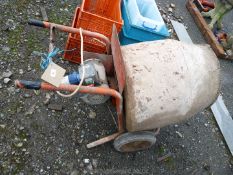 Bell electric cement mixer,