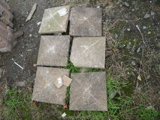 6 x 10 1/2'' square post cappings,